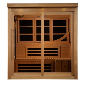 Golden Designs Monaco Limited 6-Person Near-Zero EMF FAR Infrared Sauna