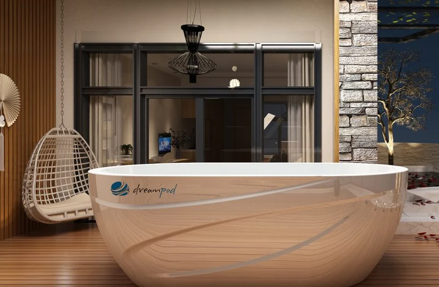 Dreampod- Ice Series - Ice Bath Fiberglass Tub with Chiller - Image 3