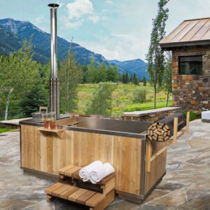 Dundalk Leisurecraft Starlight Wood-Burning Hot Tub