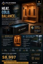 Sauna & Cold Plunge Tub Combo